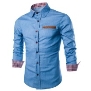 Cotton Men&#39;s Plain Casual Shirts, Full sleeves, Sahni Enterprises | ID:  14321966888